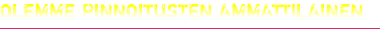 Pinnoitukset
